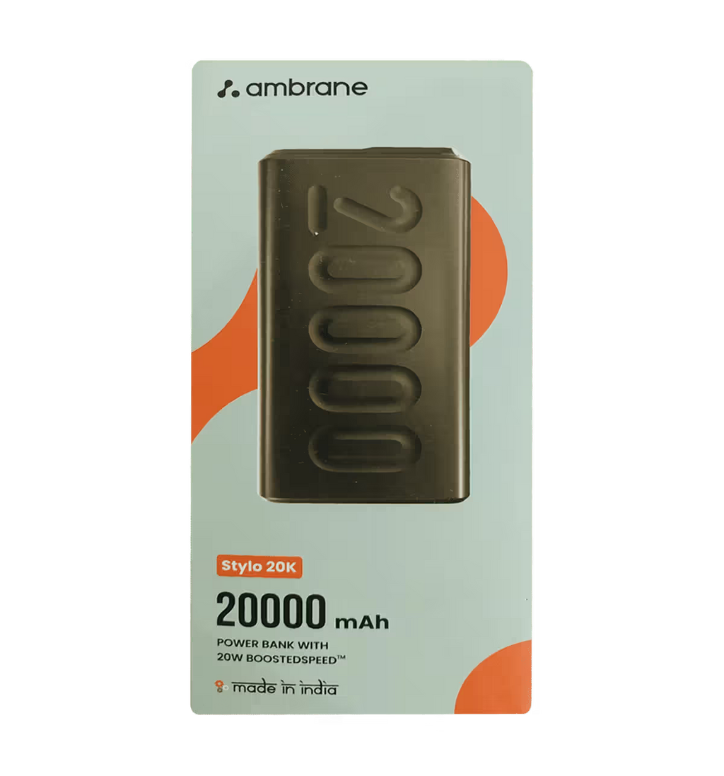 Ambrane Stylo Boost 20000mAh