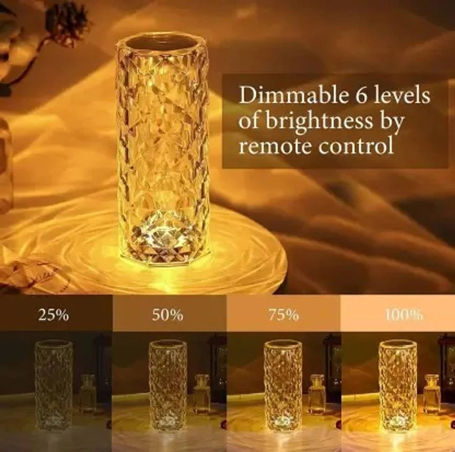 BSVR Crystal Diamond Night Light -16 Color RGB Smart Sensor Light