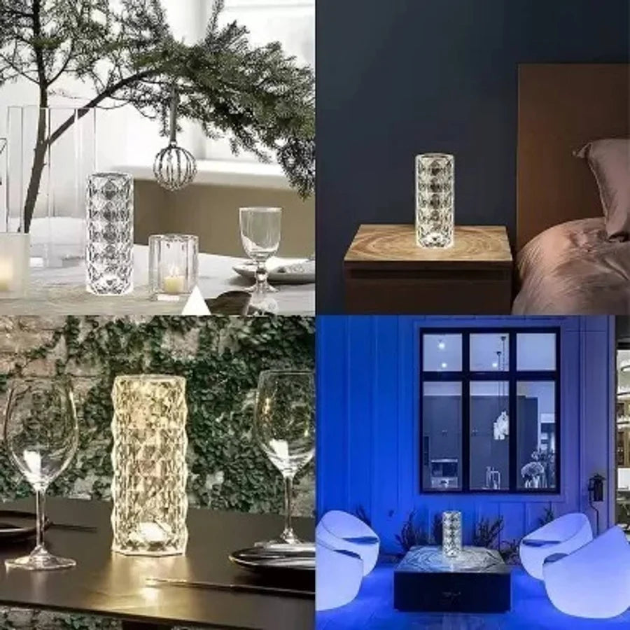 BSVR Crystal Diamond Night Light -16 Color RGB Smart Sensor Light